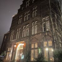 Outside of restaurant  at Hagedis in The Hague