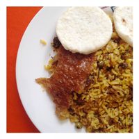 Vegan Lechona at Sri Gopal in Villavicencio