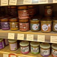 locally sourced spreads at organics - Naturkost am Dom in Erfurt