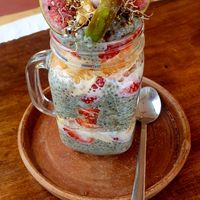 Chia Porridge at Shantaram Raw in Arambol