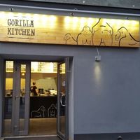 outside at Gorilla Kitchen in Vienna