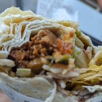 Seitan BBQ burrito at Gorilla Kitchen in Vienna
