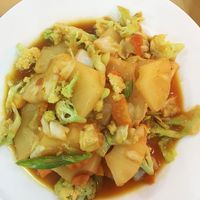 Pineapple Curry at Sun Flower Restaurant in Nyaungshwe