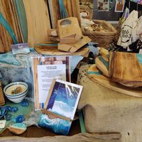 Some of the local products they are selling at Cafe One 3 in Whitsunday