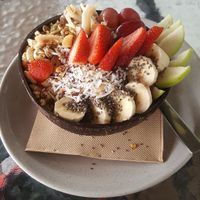 Acai bowl with gf/vg granola at Cafe One 3 in Whitsunday