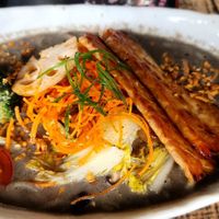 Vegan Creamy Black Sesame Noodle at JANKEN in Auckland