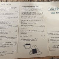Lunch Menu - May 2025 at JANKEN in Auckland