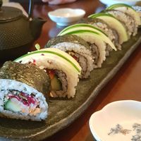 Vegan/ veggie role. Omitted avocado as I am allergic but usually included. at JANKEN in Auckland