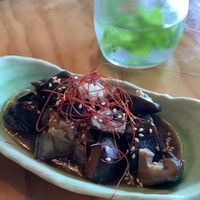 Miso eggplant starter at JANKEN in Auckland
