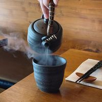 Green tea at JANKEN in Auckland