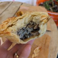 Mushrooms pie at Tart Bakery - Grey Lynn in Auckland