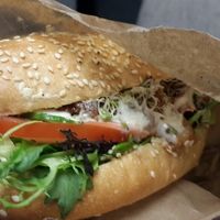 Chicken roll. It's like sweet and sour, really good. at Tart Bakery - Grey Lynn in Auckland