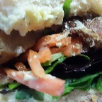 Beautifully crafted vegan chicken roll from the team at Tart.  at Tart Bakery - Grey Lynn in Auckland