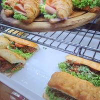 Croissant and focaccia sandwiches at Tart Bakery - Grey Lynn in Auckland