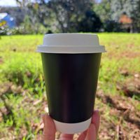 Takeaway chai latte at Tart Bakery - Grey Lynn in Auckland