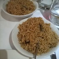 Pilau rice at Kashmiri Aroma in Wakefield