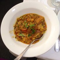 vegan fresh curry at Kashmiri Aroma in Wakefield