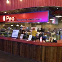 Outside  at Pho in Leeds