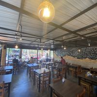 inside at Govinda's - Parque Berrio in Medellin