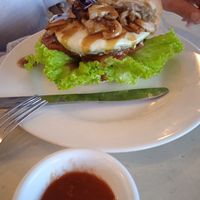 Hamburguesa at Govinda's - Parque Berrio in Medellin