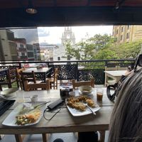   at Govinda's - Parque Berrio in Medellin