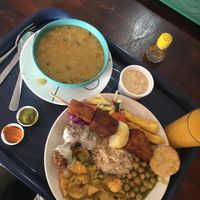 So goooood at Govinda's - Parque Berrio in Medellin