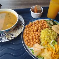 Menu du jour at Govinda's - Parque Berrio in Medellin