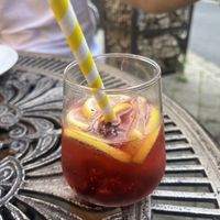 Supposedly “elder-lime” lemonade   at Edeni Vegan in Budapest