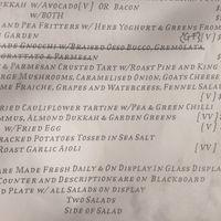 Vv 2 vegan items at Fig Cafe in Castlemaine