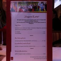 Vegan Menu at Gasthaus Kappl in Biberbach