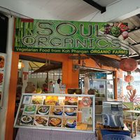 Stand front view at Soul Organics in Koh Phangan