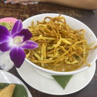 Khao soi with tofu 100 baht  at Soul Organics in Koh Phangan