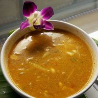 Tom yam at Soul Organics in Koh Phangan