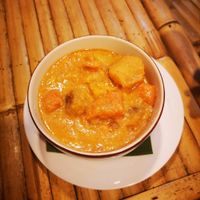 Massaman curry. Delicious and 70 baht. at Soul Organics in Koh Phangan