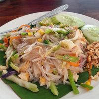 Pad thai oil free! at Soul Organics in Koh Phangan