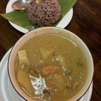 Massaman curry at Soul Organics in Koh Phangan
