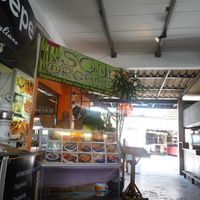 From inside the hall at Soul Organics in Koh Phangan