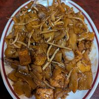 Rice noodles at Teapot Vegetarian House in Redmond