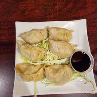 Steamed dumplings at Teapot Vegetarian House in Redmond