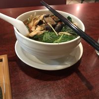 Star noodles at Teapot Vegetarian House in Redmond