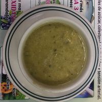 Sopa rica at Cocina Vegetariana in Bogota