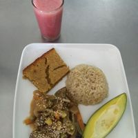 Dish of the day at Veggie Paprika Rice in Bogota