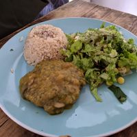 Set menu dish at Nativa in Bogota