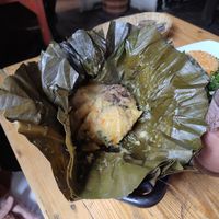 Tamale at Nativa in Bogota