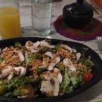 fresh salad at Nativa in Bogota