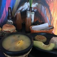 Vegan ajiaco!  at Nativa in Bogota