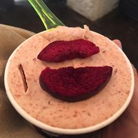 dark plum and brandy vegan sorbet at Dex2rose in Melbourne