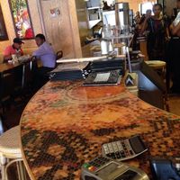 Counter by register at Keren in Washington