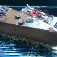 Raw vegan treats  at Ravens Coffee in Denmark