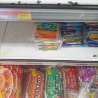 Vegan american cheese slices at Real Value in Morne Rouge
